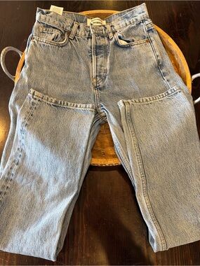 Reformation Cynthia High Rise  Straight Jeans Womens Sz 25